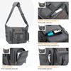 HUNTVP Tactical Crossbody Messenger Shoulder Bag Molle for Men Women