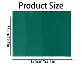 Sliding Sheets for Bed Mobility, Slide Sheets for Moving Patients on Bed, Patient Transfer Slide Sheet for Hospitals, Home Care, Cars, Wheelchairs, Elderly, (Dark Green, 75x135cm)