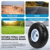 Queencar Generator Wheel Kit Compatible With Honda EU3000IS, Durable Construction,