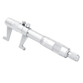 Okuyonic Inner Micrometer, 25-50 mm/50-75 mm Inner Diameter Measuring Tool, Clear Laser Inscription, Stainless Steel for Measuring Various Inner Dimensions (50-75 mm)