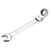 sourcing map 9/16 Inch Flex-Head Ratcheting Combination Wrench SAE 72