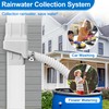 Downspout Rainwater Collection, Rain Barrel Diverter Kit Fits 2 “x