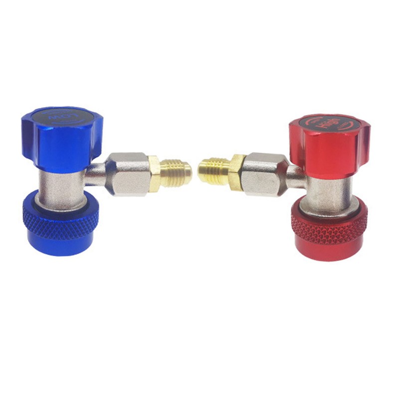R134A Air Conditioner Connector Copper Adjustable Quick Connector R134A Air