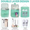 Portable Shower Caddy Bag College, Quickly Dry Toiletry Mesh Tote