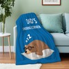 YUAOEUR Dad Blanket Dad Birthday Gifts Flannel Throw Blanket 40x50