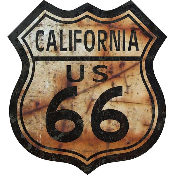 ProSticker 823 (One) 5" Route 66 Series California Decal Sticker