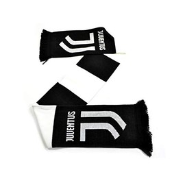 JUVENTUS Turin Block Stripes Scarf Fan Scarf (One Size, Black/White), black white