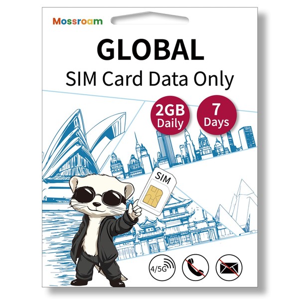 Global SIM Card – Prepaid Data Plan | 2GB Daily