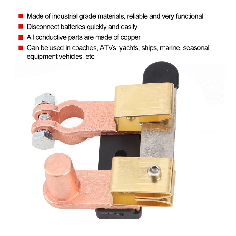 Battery Disconnect Knife Blade Switch Terminal Car Battery Cut Off
