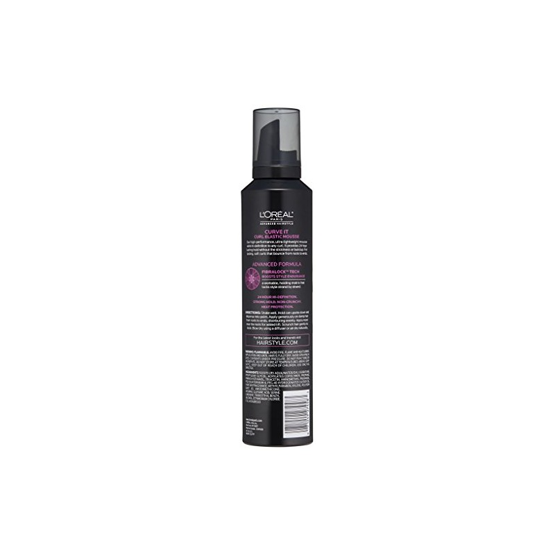 L'Oréal Paris Advanced Hairstyle CURVE IT Curl Elastic Mousse, 8.3
