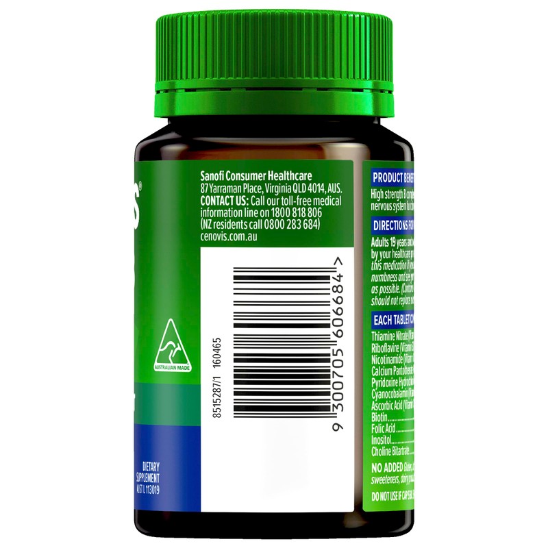 Cenovis Mega B Tablets 360 (3 X 120) - High-Strength