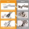 Chibery 20 Pack Frameless Full Overlay Soft Close Concealed European
