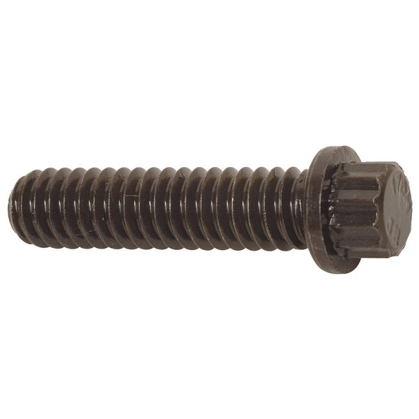 GRAINGER APPROVED 2FA55 Hex Cap Screw,1/4-28x3