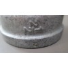 Unbranded Low-Pressure Galvanized Pipe Fitting Cap, Iron, 2-1/2 BSPT Female