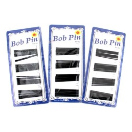 Bob Pin Pasador Grande De Cabello Blister 36 Pasadores Lote 12 Pzs