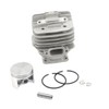 Farmertec 48mm Cylinder Piston Kit WT Pin Ring Circlip Without