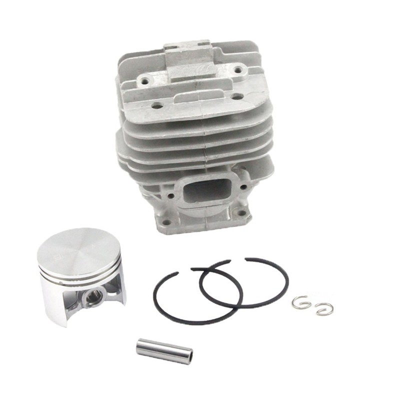 Farmertec 48mm Cylinder Piston Kit WT Pin Ring Circlip Without