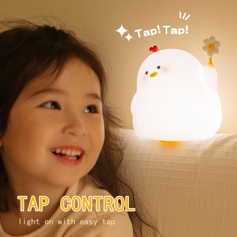 Icotoibabie Icotoibabie Cute Flower Chick Night Light for Kids, Infants