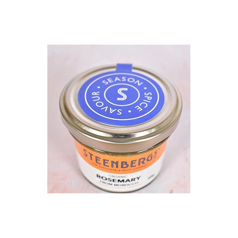 Steenbergs Organic Rosemary Dried Herb Standard Jar 30g