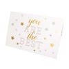 Gooji 4x6 Gold Foil Baby Starry Night Thank You Cards