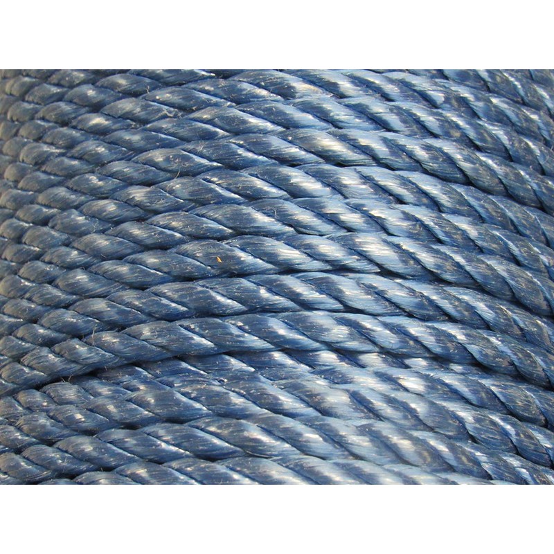Polypropylene Rope 6MM x 30M Blue (3 Strand Boat Anchor