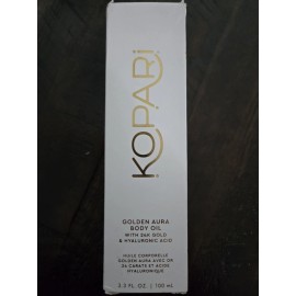 KOPARI BEAUTY Golden Aura BODY OIL w/ 24K Gold & Hyaluronic Acid 3.3oz| Sealed