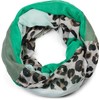 styleBREAKER 01016182 Women's Loop Scarf with Leopard Animal Print Pattern