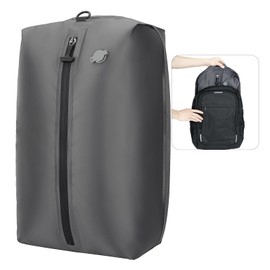 Vacuum bags for travel,17.5L Reusable compression bag with Waterproof Zipper, Space Saver Bags for Suitcases Backpack Travel and business(1PC No Pump)