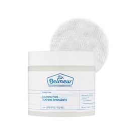 Clarifying Calming Pads (80 Count) - Gentle Soothing Toner Pads for Sensitive Skin, Oil Control. Korean Skin Care. Gentle Formula.