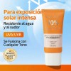 Base De Maquillaje Protectora Spf50 Con Color 30g