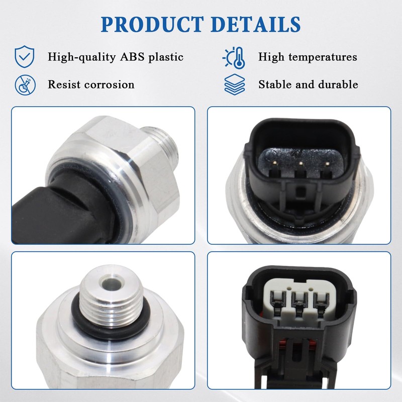 1 Pair Air Condition Pressure Sensor with Switch Connector Pigtail