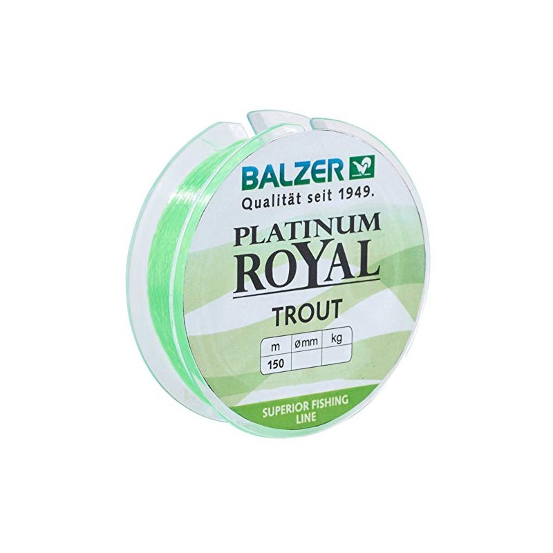 Balzer Platinum Royal Trout Line 150 m Monofilament Fishing Line,