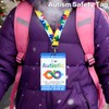 TINNALART Autism Card Set with Safety Tag, Funny Autism ID