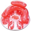 Poolmaster Water Pop Circular Swimming Pool Float Lounge, Red Large