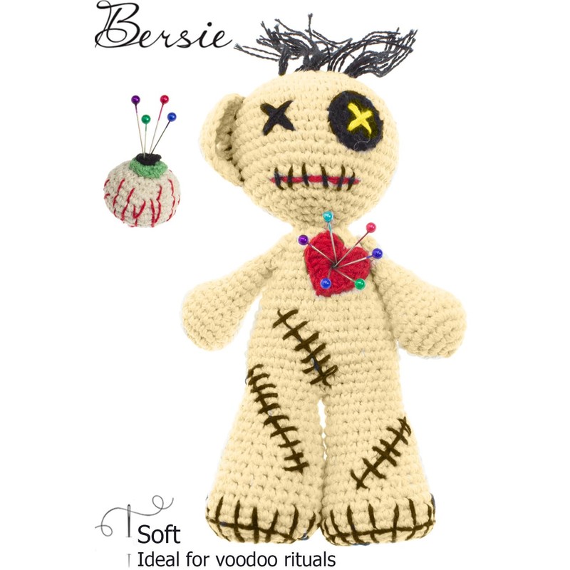 Bersie Handmade Voodoo Doll – Olive