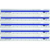 YOSOGO - Regla magnética transparente de plástico de 30 cm,