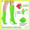 Neon Slouch Socks for Women 80s 90s Neon Socks Extra