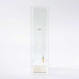 MUJI 18958207 Acrylic Necklace Earrings Stand, Approx. Width 2.6 x Depth 5.1 x Height 9.8 inches (6.7 x 13 x 25 cm)