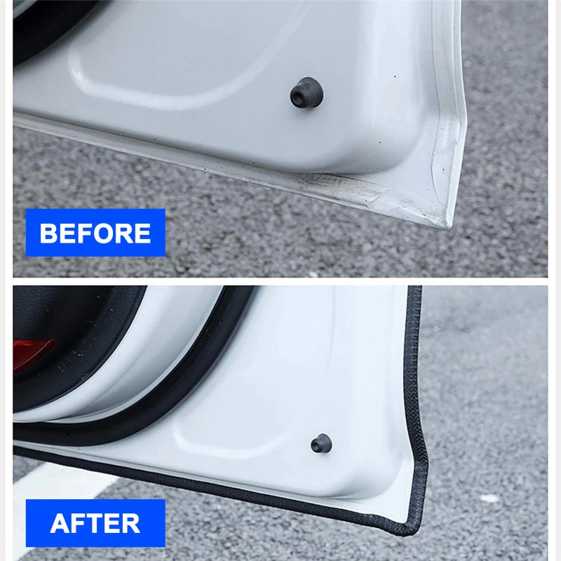 DONWELL Honda Car Door Protector – Anti-Scratch Rubber Molding Seal