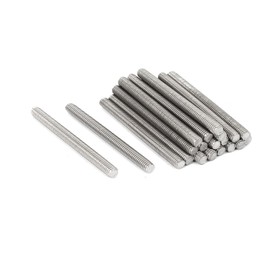 TA-VIGOR 20Pcs M3 x 30mm Fully Threaded Rod, 304 Stainless Steel Studding Rod Bar, Right Hand Threads Rods for Anchor Bolts, Clamps, Hangers and U-Bolts