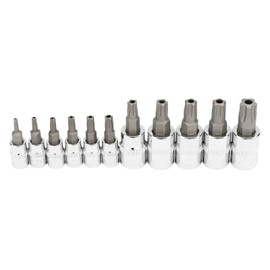 Ingersoll Rand 11 Pc. Tamper-Proof Torx Plus Bit Socket Set- 752032X