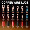 Filluck 220pcs Battery Cable Ends Kit,AWG 2/4/6/8/12 Copper Lugs,Heavy Duty