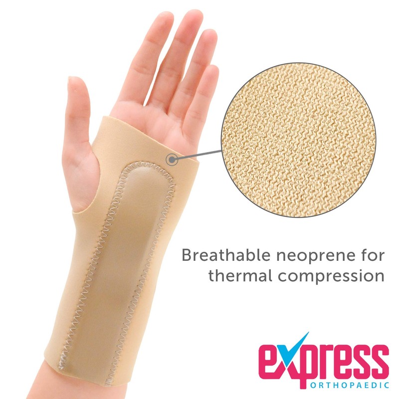 Express Orthopaedic® - Medically Approved Neoprene Wrist Support Splint With