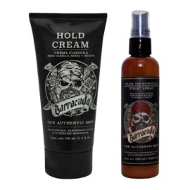 Barracuda Kit Barracuda Tónico Y Crema Fortalecedor  Barba Bigote