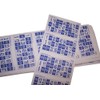 KEKA 120 Cajas para Bingo Tradicional, 90 Bolas (Azul)