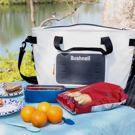 Bushnell Soft Cooler | Insulated Portable Ice Chest The Best Bag Cooler for Beach, Drinks, Beverages, Travel, Camping, Picnic, Leak-Proof with Waterproof Zipper - 30 Can Capacity…