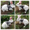 Pssopp Rabbit Harness with Lead, Rabbit Lead and Harness, Adjustable