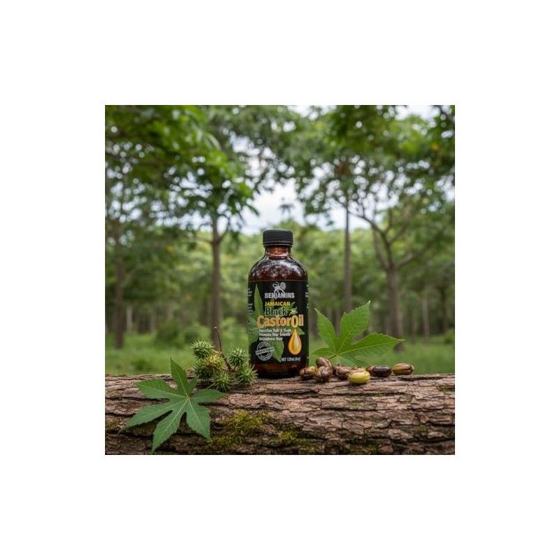 Benjamins Aceite de ricino negro de Jamaica 120ML