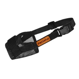 XXL Dog Muzzle Black Dog Muzzle Soft Dog Muzzle Comfortable Dog Muzzle Adjustable pet Muzzle Suitable for Large and Medium-Sized Dogs (Black 65-135 pounds)