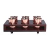 6pcs 100ml Copper Plated Moscow Mule Mug Stainless Steel Cocktail